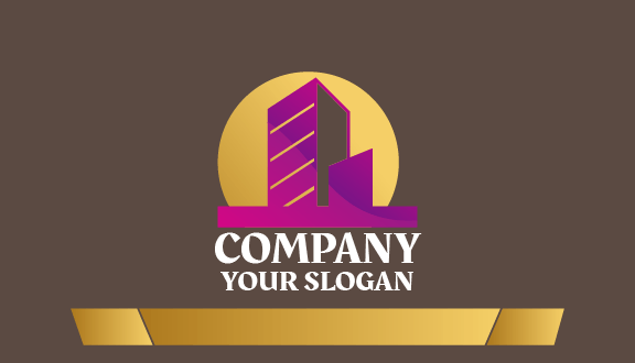 Purple Builder Business Card