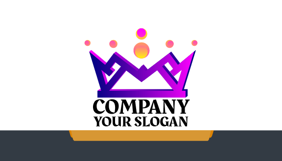 Purple Crown Business Card