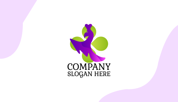 Purple Gown Boutique Business Card