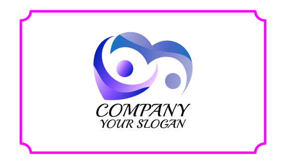 Biglietto Da Visita Purple Heart Dating