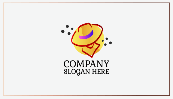 Purple Ribbon Hat Boutique Business Card