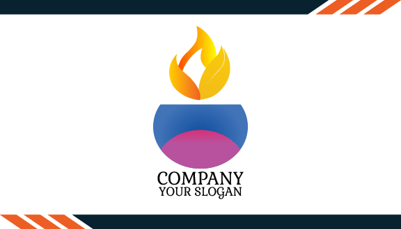 Biglietto Da Visita Candela Di Cera Viola