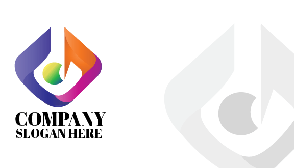 Cartão De Visita De Arte Em Forma De Quadrilátero