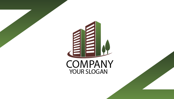 Real Estate Building Business Card