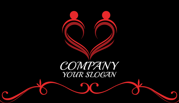 Biglietto Da Visita Rosso Per Incontri