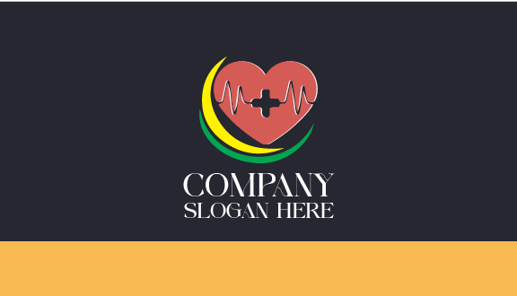 Red Heart Doctor Business Card