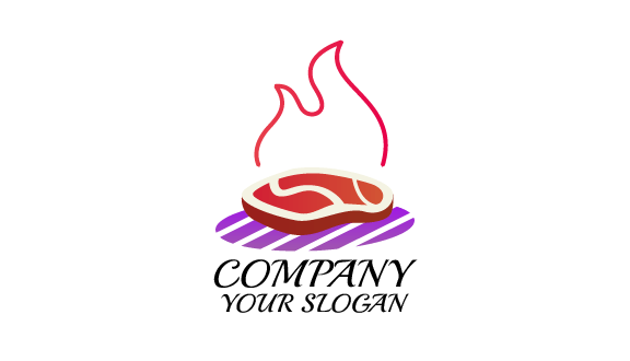 Kartu Nama Makanan Daging Merah