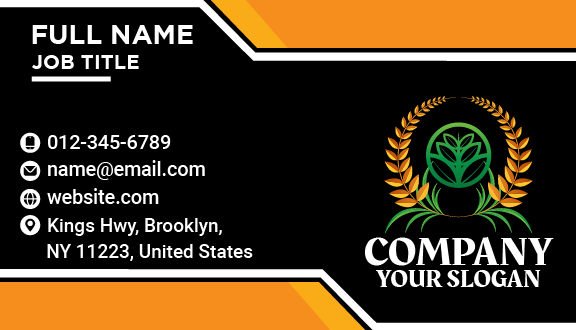 Renewing Agriculture Business Card