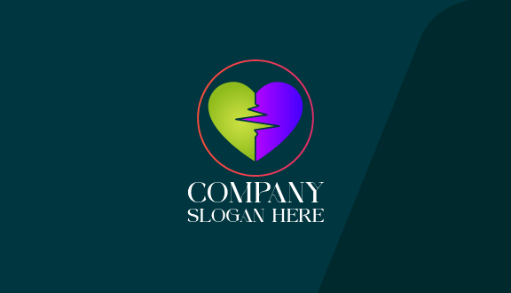 Cartão De Visita Coração Rítmico