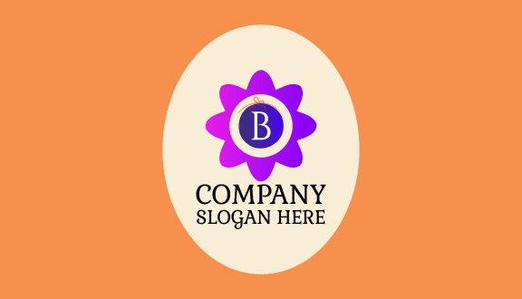 Round Flower Boutique Business Card