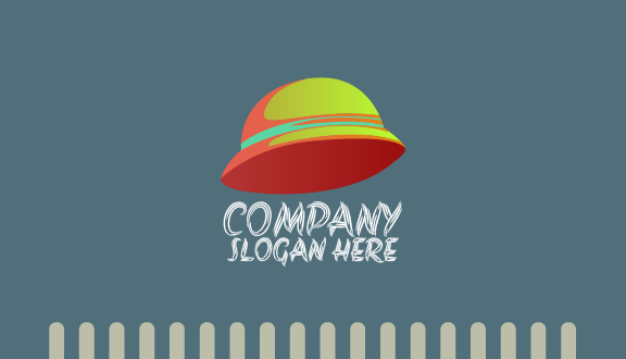 Round Hat Business Card