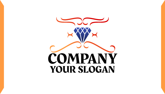 Royal Blue Jewellery Business Card