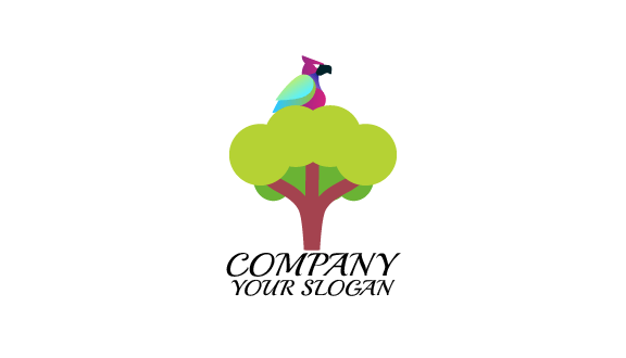 Royal Perch Bird Business Card