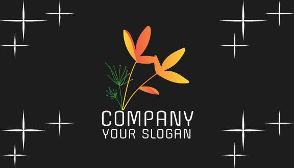 Skinny Leaf Aesthetic Business Card