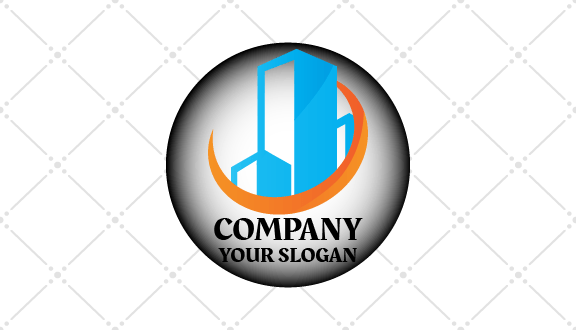 Skyblue Builder Business Card