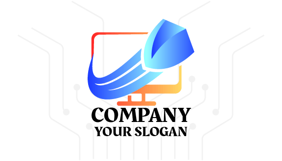 Skyblue Cartão De Segurança De Segurança Informática