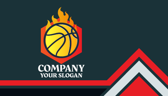 Biglietto Da Visita Liscio Da Basket