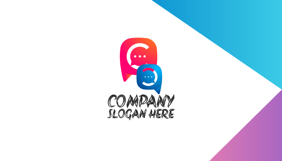 Social Communication Business Card