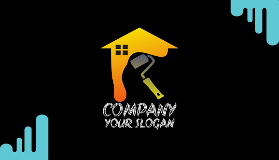 Sophisticated Painter Business Card