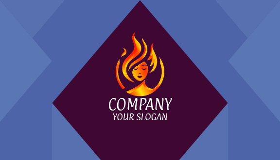 Sparkling Flame Beauty Business Card