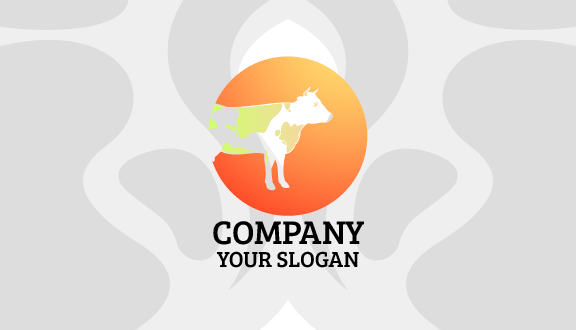 Spotted Dairy Animal Business Card