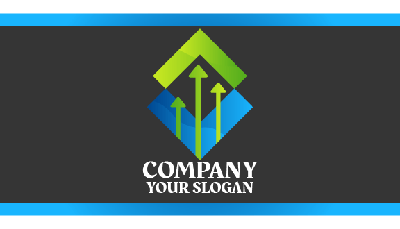 Biglietto Da Visita Del Commercialista Geometrico Quadrato