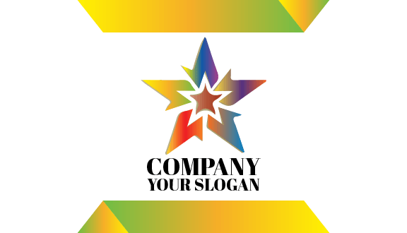 Cartão De Visita Abstrato Estrela