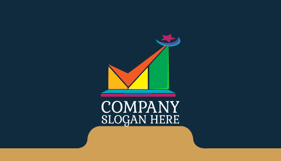 Biglietto Da Visita Contabile Mezzaluna Stella