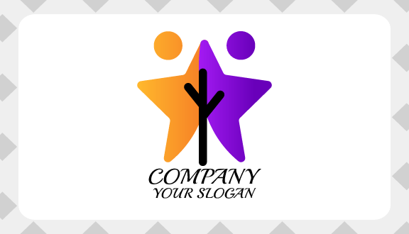 Cartão De Visita Estrelado Para Cuidados Infantis