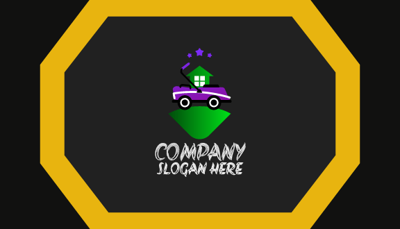 Starry Tractor Business Card