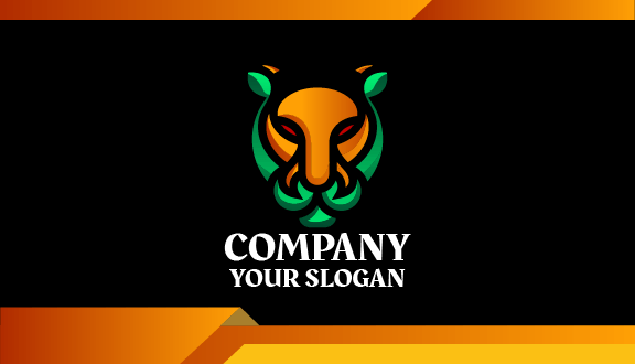 Stately Tiger Business Card