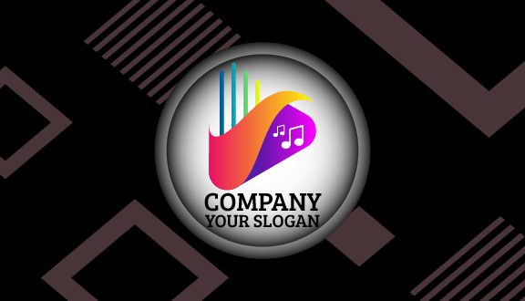 Streaming Music Entertainment Business Card