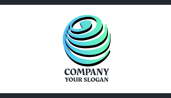 Striped Design Www Business Card