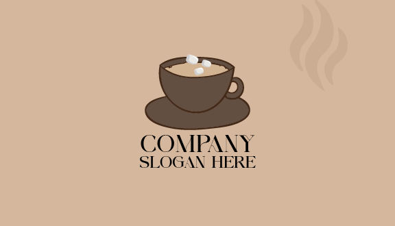 Biglietto Da Visita Del Caffè In Zolletta Di Zucchero