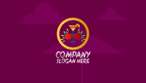 Summer Glasses Business Card