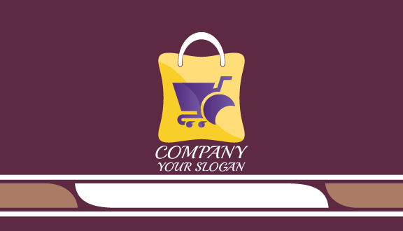 Supermarket Retail Business Card