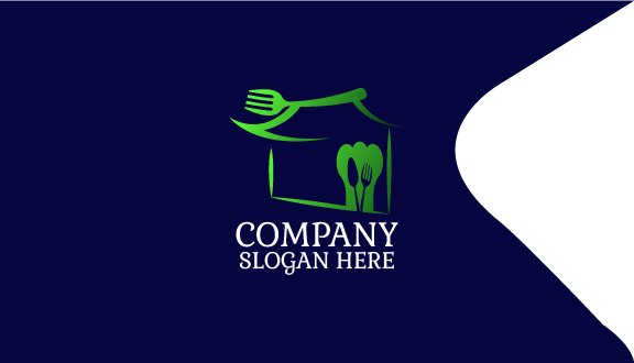 Sustainable Restaurant Business Card