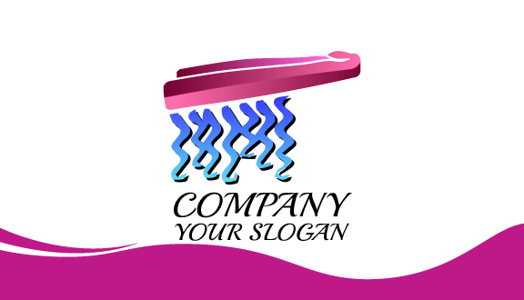 Tailored Salon Business Card