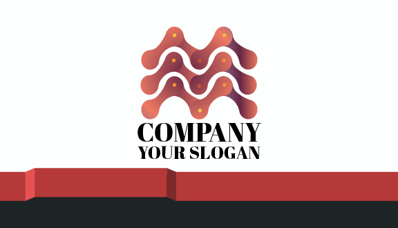 Cartão De Visita Abstrato De Tecnologia