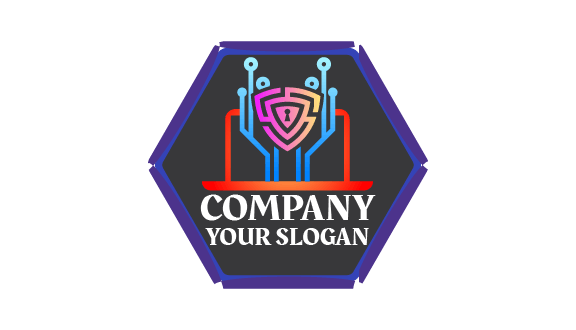 Cartão De Visita De Segurança De Computador De Tecnologia