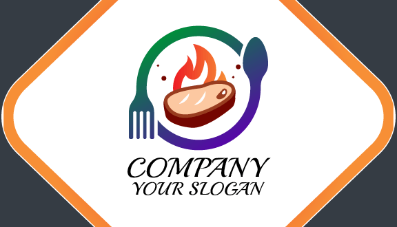 Kartu Nama Makanan Tender Steak