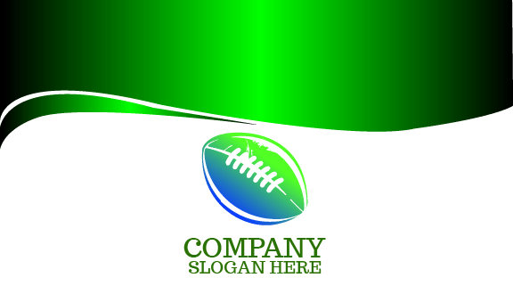 Thrilling Football Free Business Card