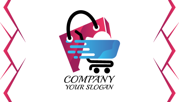 Trendy Retail Business Card