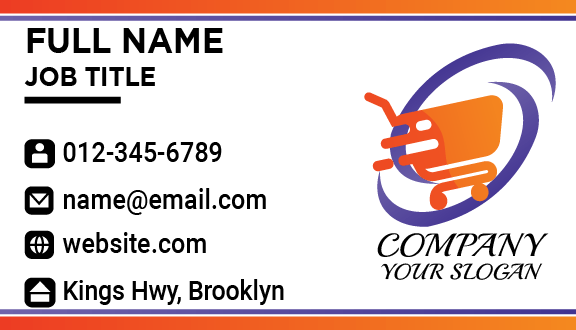 Trustworthy Retail Business Card