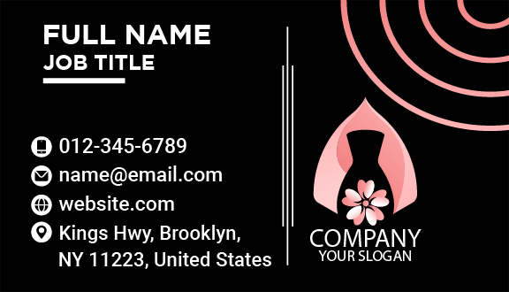 Wedding Collection Boutique Business Card