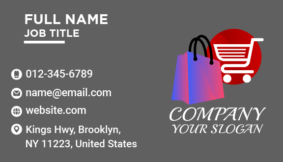 Welcoming Retail Business Card