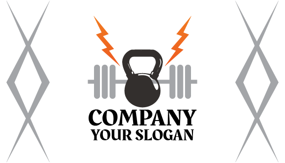 Kartu Nama Kebugaran Berperalatan Lengkap