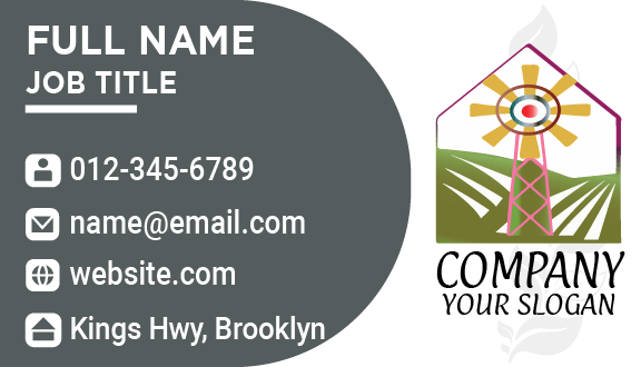 Windmill Agriculture Business Card