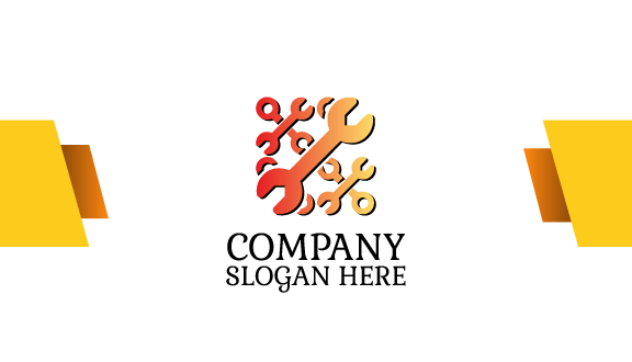 Wrench Handyman Business Card