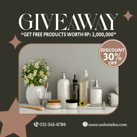 Sorteio de Produtos de Beleza Estéticos no Facebook